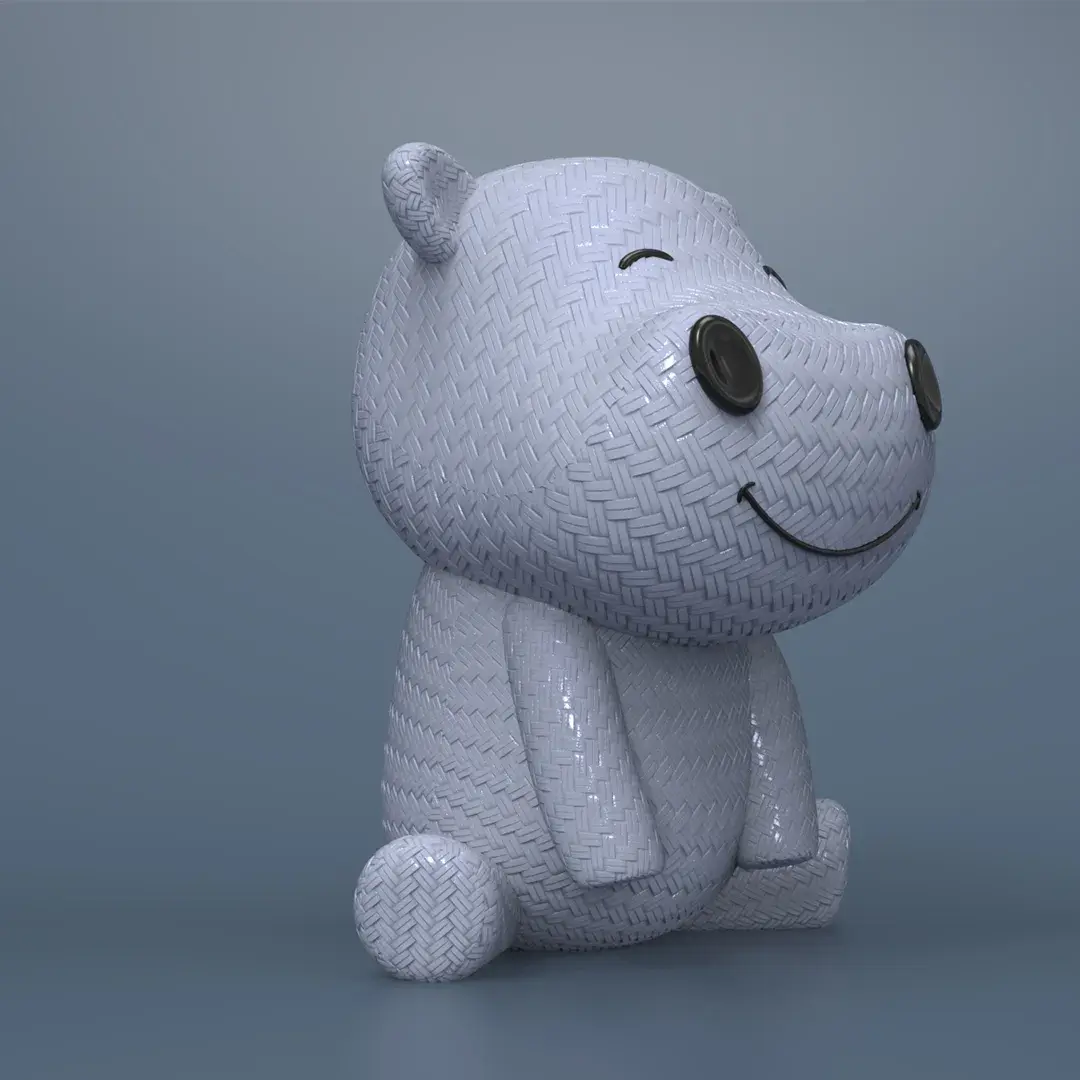 Woven Hippo