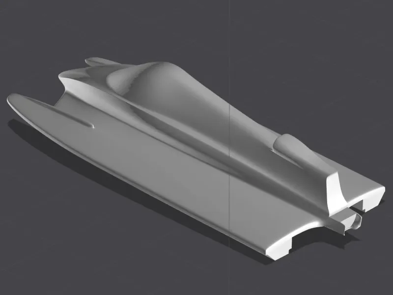 Catamaran boat Formula 1