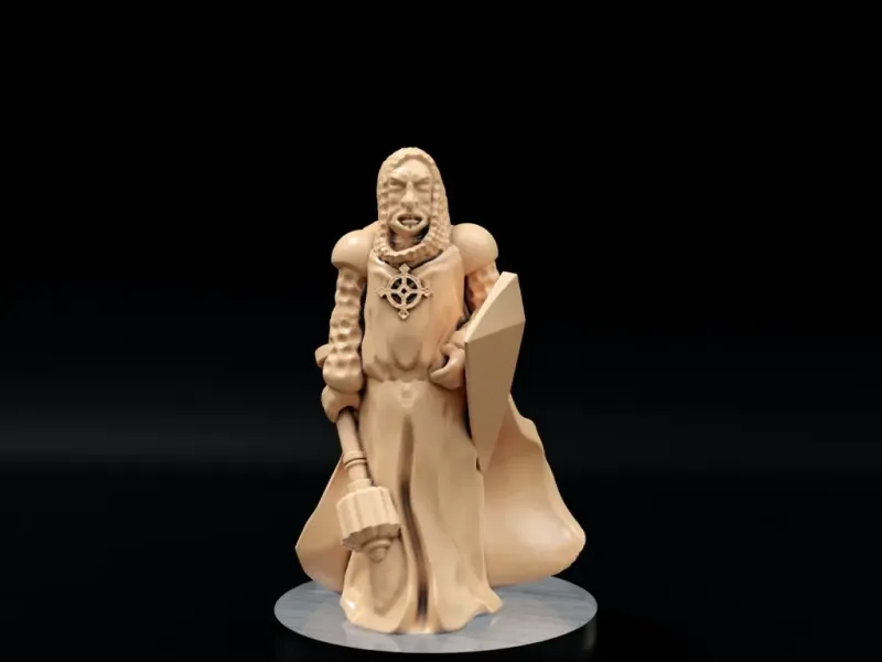 Brother Balphior, Cleric (32mm scale)