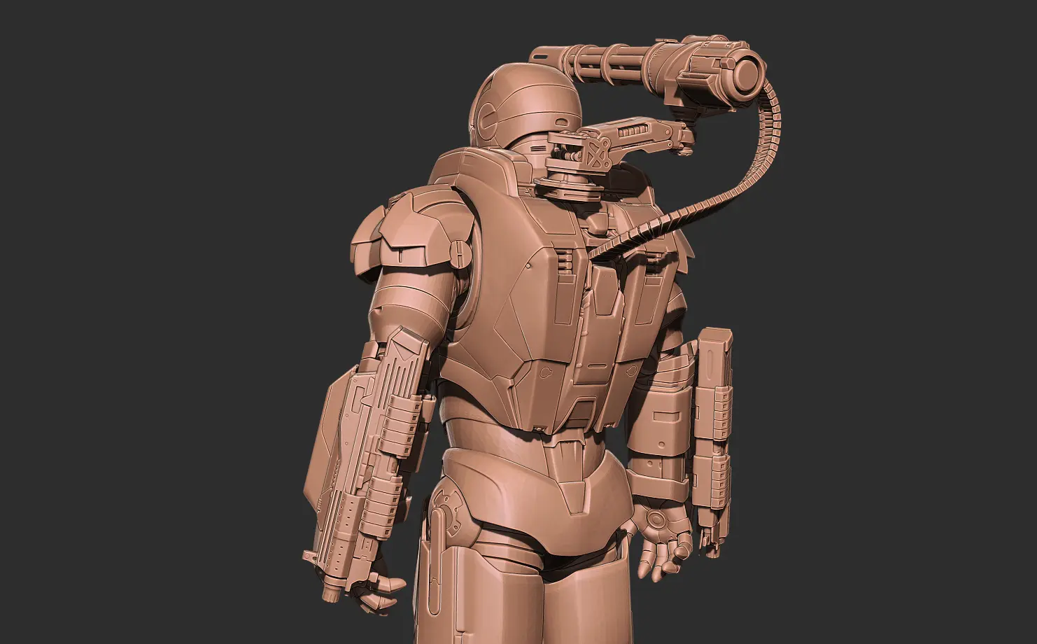Iron man - Macchina da guerra Modello di stampa 3D dell'armatura