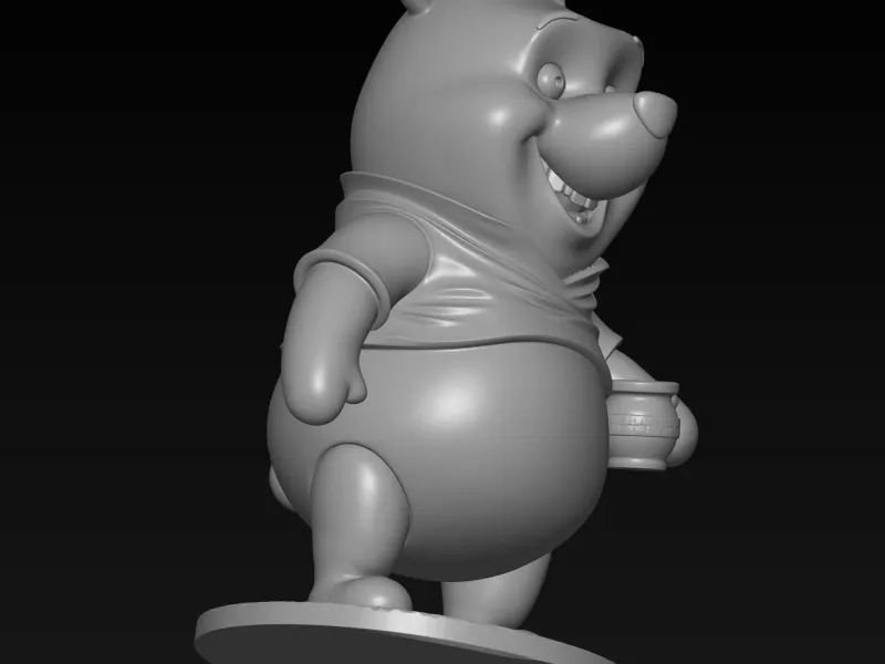 winnie the pooh sculpture