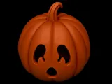 Cute Ghost Pumpkin Lantern STL-3