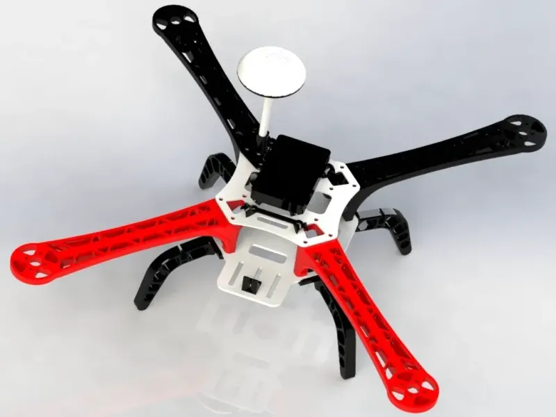 3D打印F450型四轴飞行器