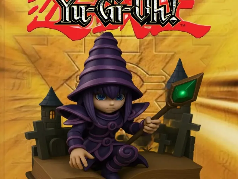 Toon Dark Magician Alternative Color Yugioh Chibi