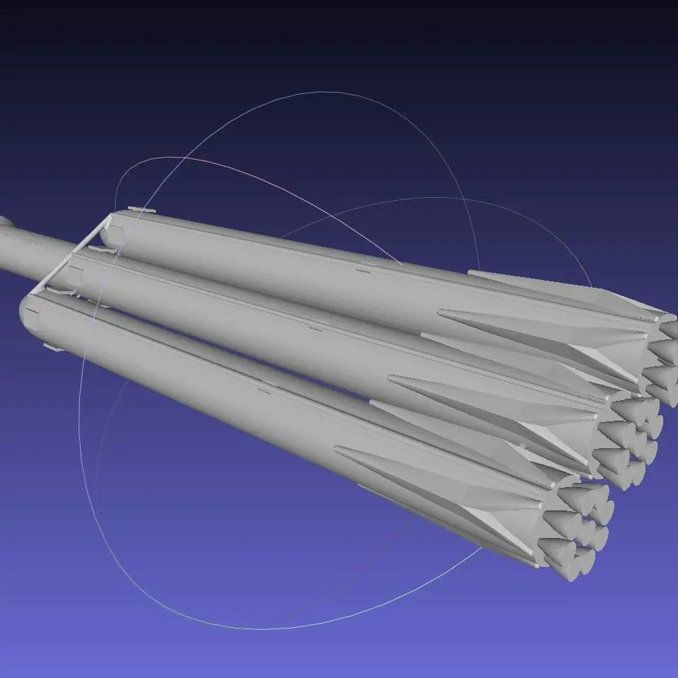 Basic Space X Falcon Heavy Model