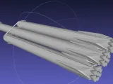 Basic Space X Falcon Heavy Model-0