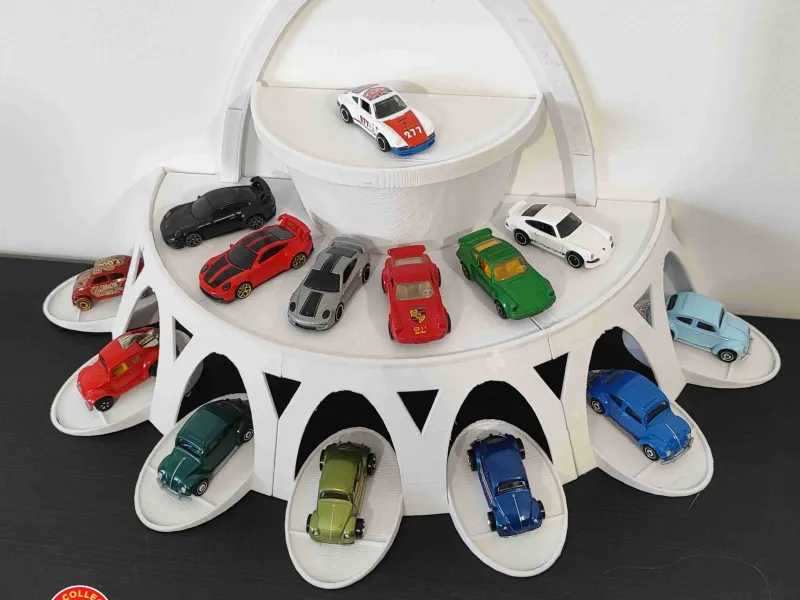 HOT WHEELS COLLECTOR 14 DISPLAY SET DIORAMAS EUROPA COLLECTO