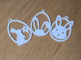 Ostern Ostereier Aufhänger Set 03-1