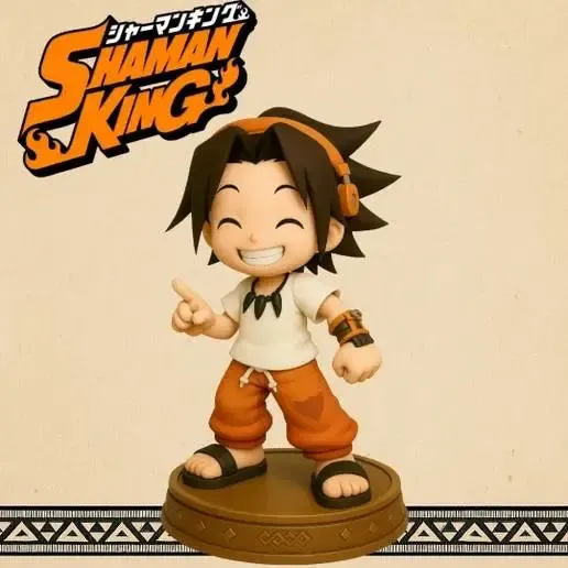 Yoh Asakura Shaman King Chibi
