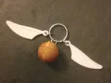 altın snitch anahtarlık-0