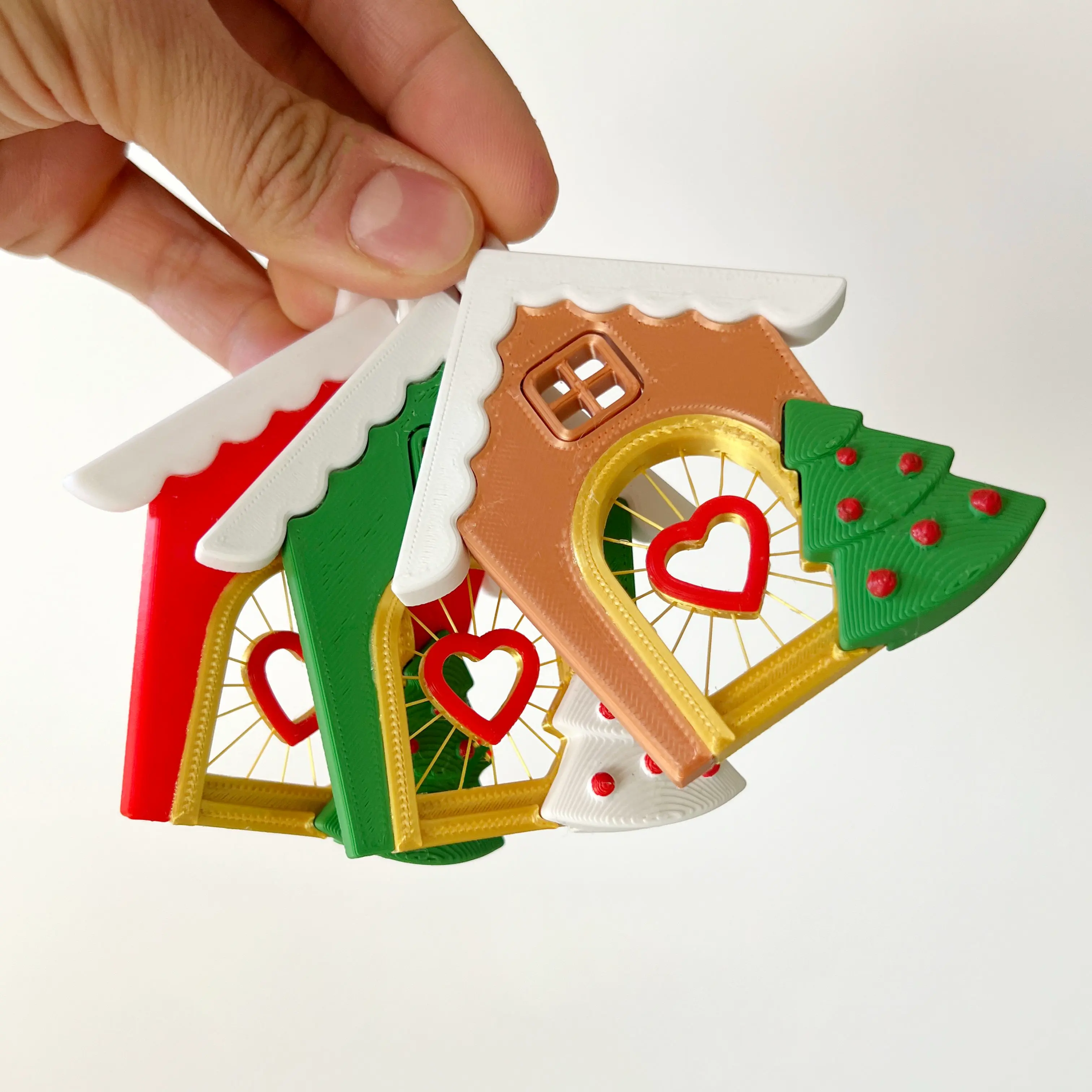 Christmas house ornament