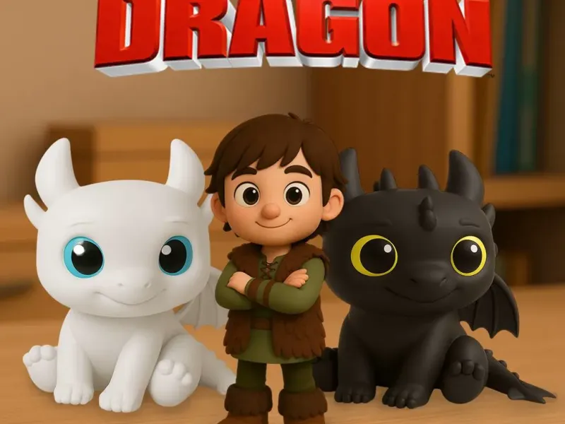 Pack - how to train your dragon