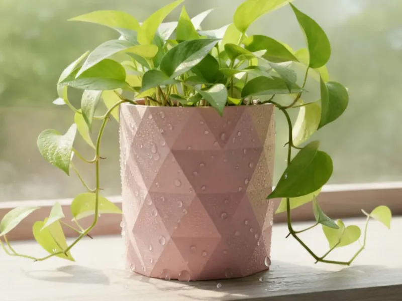 Beautiful Geometric Pot