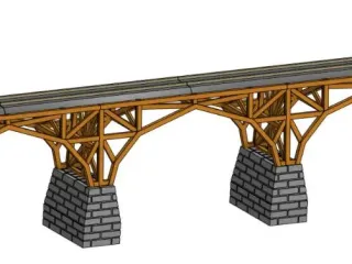 Arched Truss Bridge