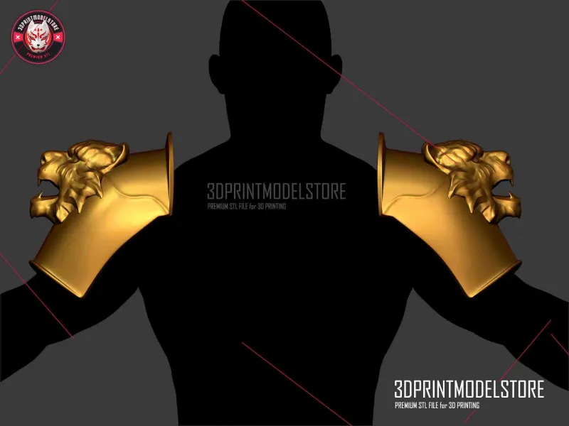 Roman Muscle Armor Shoulder Cosplay Costume Halloween