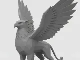 hippogriff/Hipogrifo lowpoly-1
