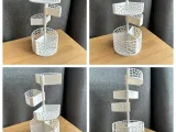 Office organizer with additional sectors on thread-3