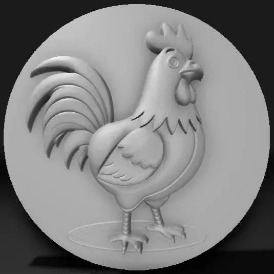 cartoon cock
