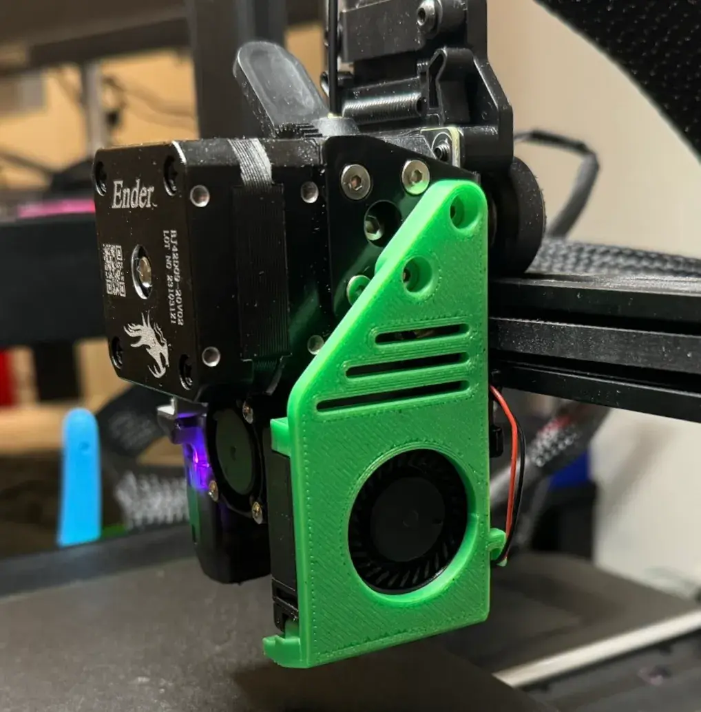 Ender-3 V3 SE Lightweight Hot End Fan Mount Upgrade