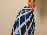 Geometric Pineapple wall art-4