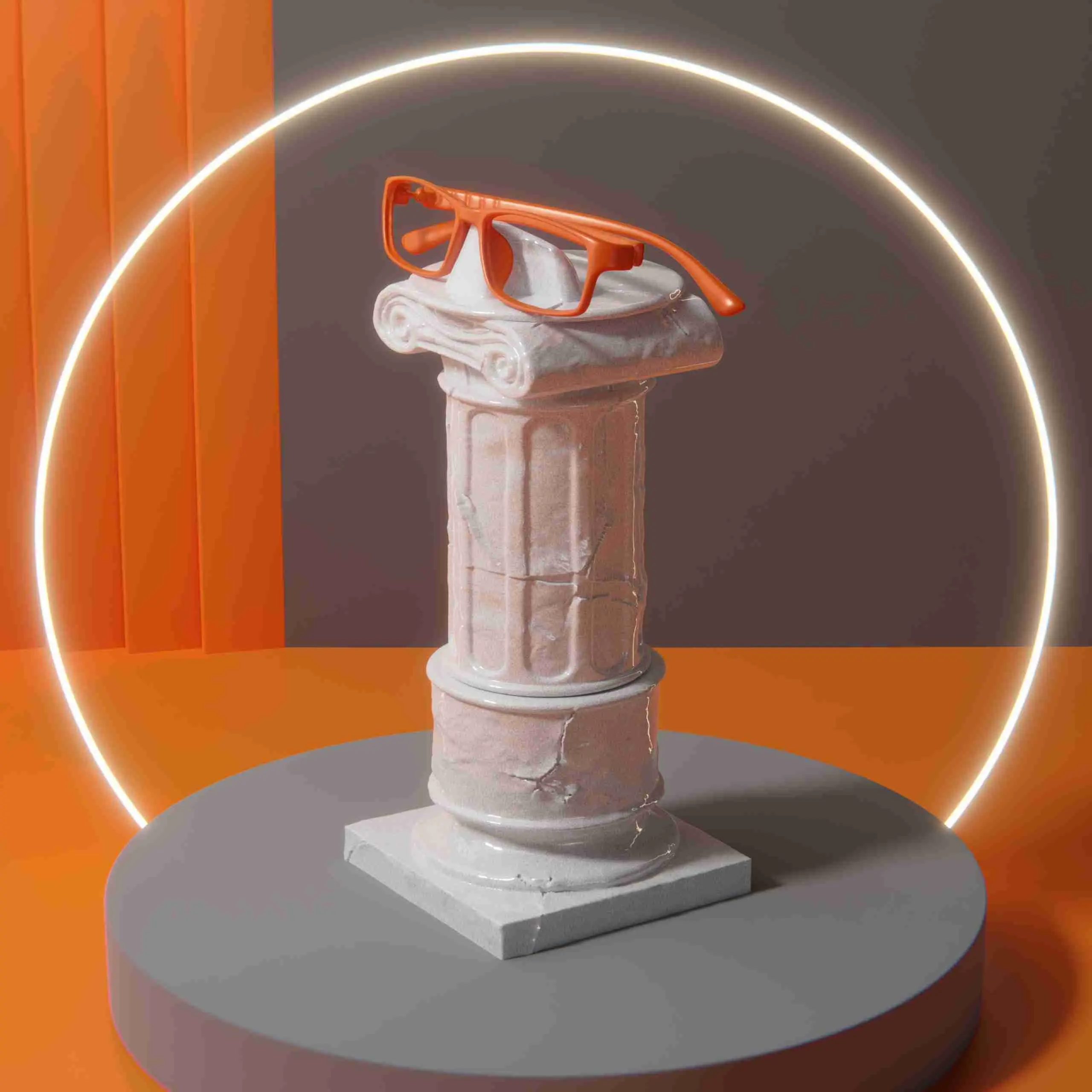 Greek Column / Pillar Eyeglass Holder