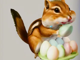 Easter Squirrel 