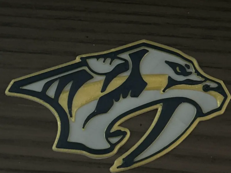 Nashville Predators Logo (Multicolor)