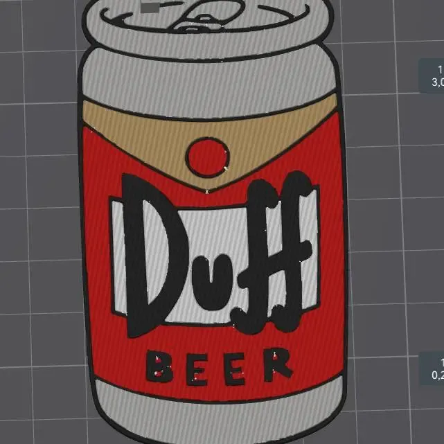 duff-beer-the simpson-keychain