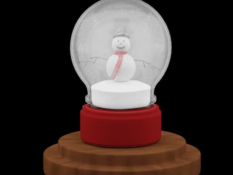 Christmas Snow Globe