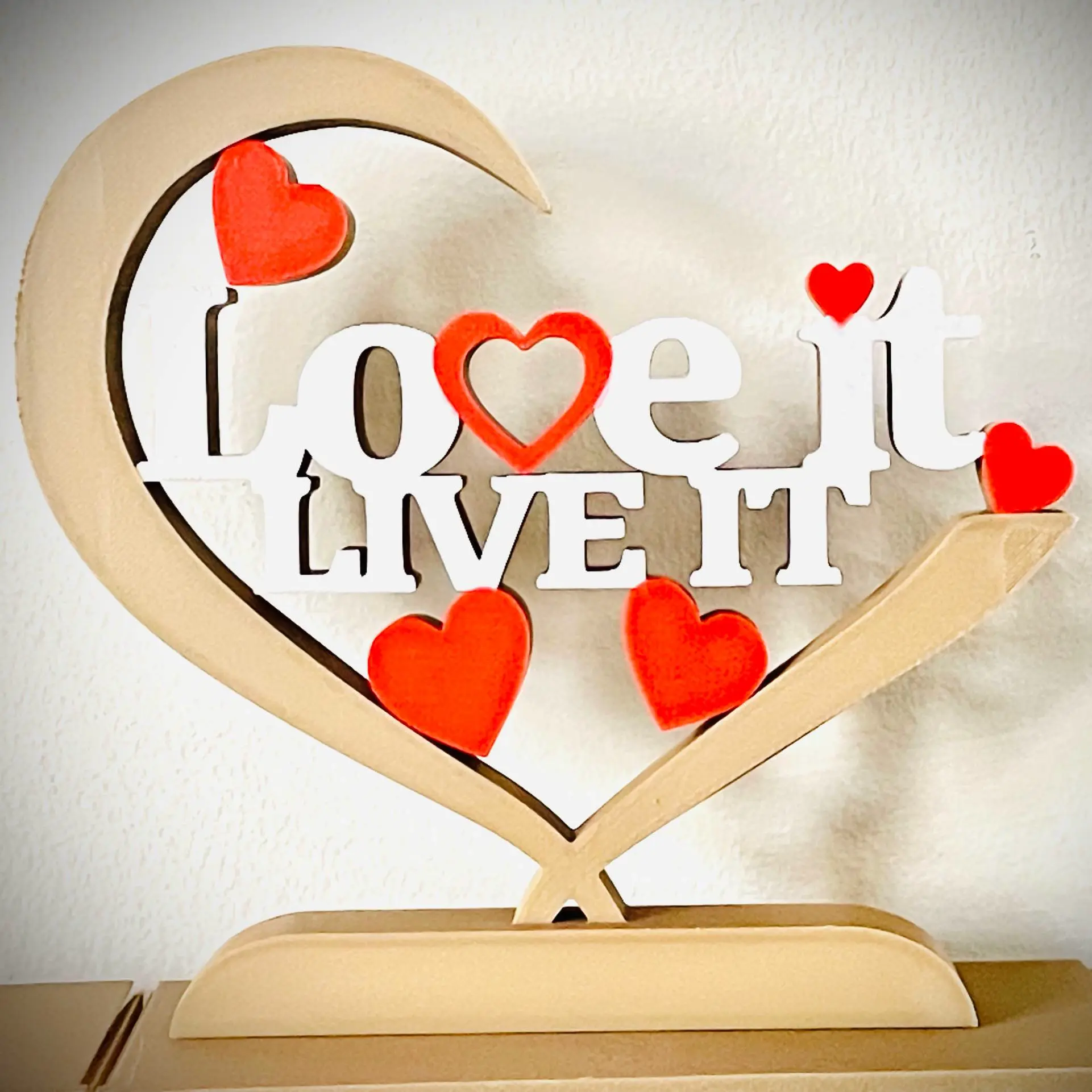 Love it, Live it Valentine's Day Decoration