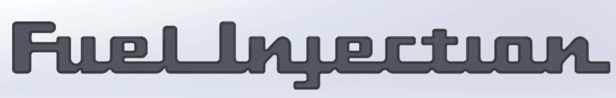 3D Printer Files | 3MF File | Fuel Injection Chevrolet Emblem ...