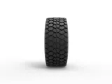 Military truck tire 9 Scale 1:25-3