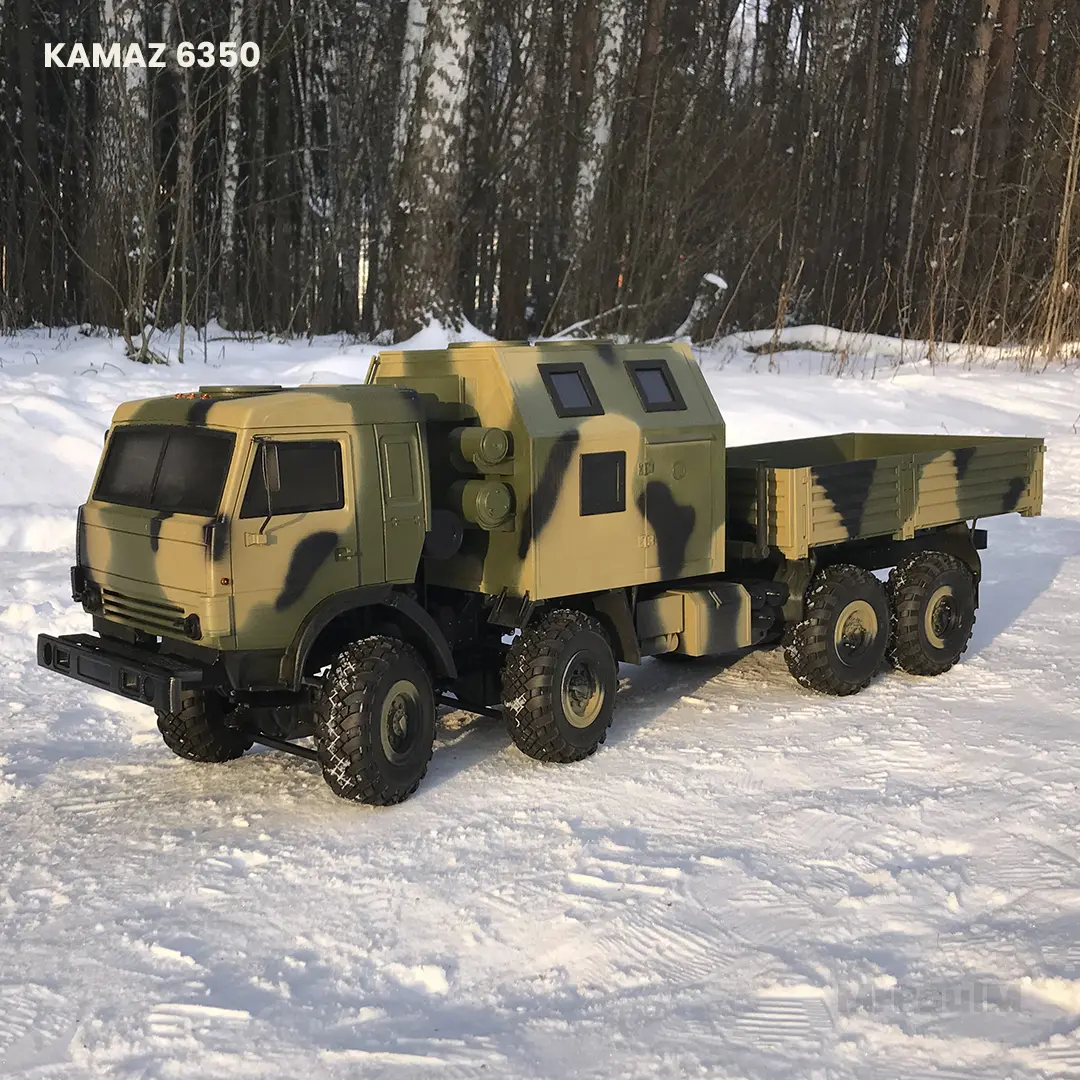 КАМАЗ 6350 8х8: спецификация материалов и руководство по сборке