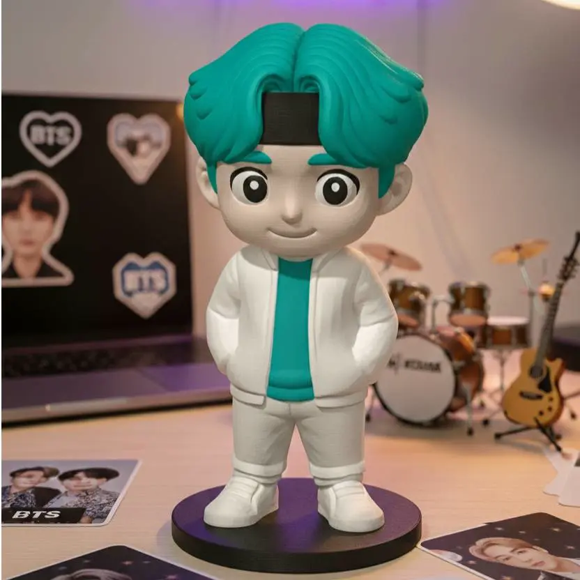BTS Suga figure STL & 3MF File for 3D Printing | Other | Creality