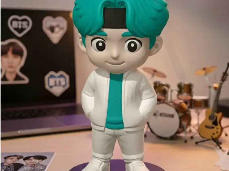 BTS Suga figure