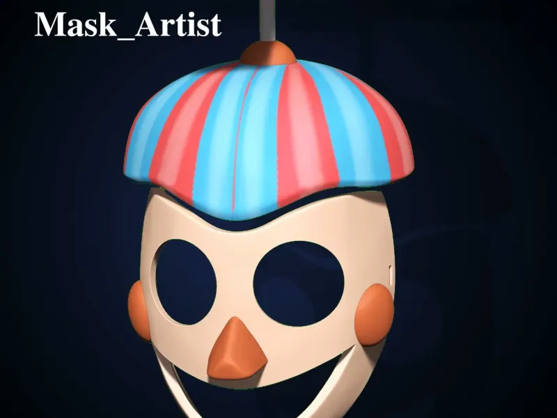 False Balloon Boy mask