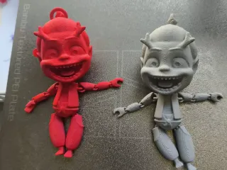 哪吒版敖丙含钥匙扣版（铰链模型）