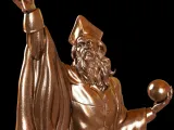 Wizard statue 3D print model-1