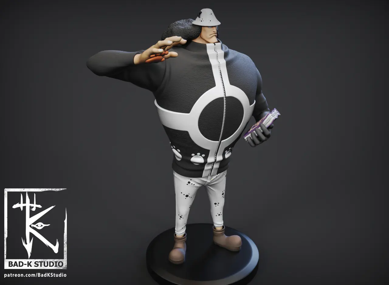 BARTHOLOMEW KUMA ONE PIECE 3D PRINTING MODEL