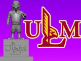 UNIVERSITY OF LOUISIANA AT MONROE MASCOT STATUE - 3D MODEL P-3