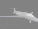Private Jet Low Poly-4