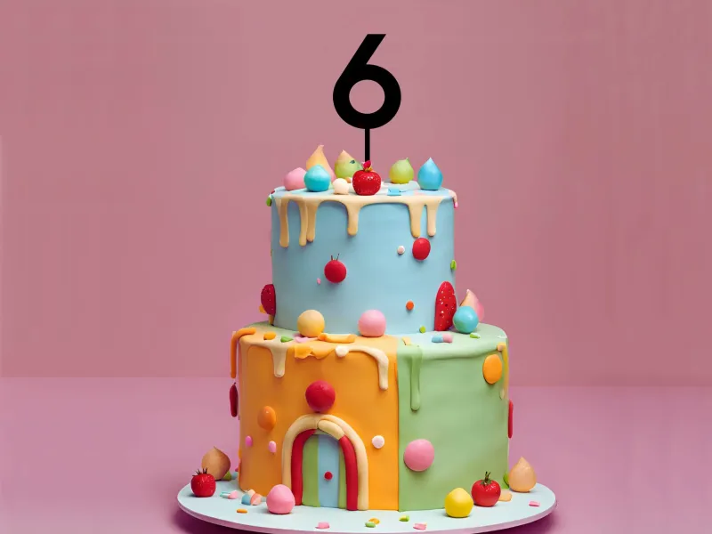 Happy Birthday Topper 6