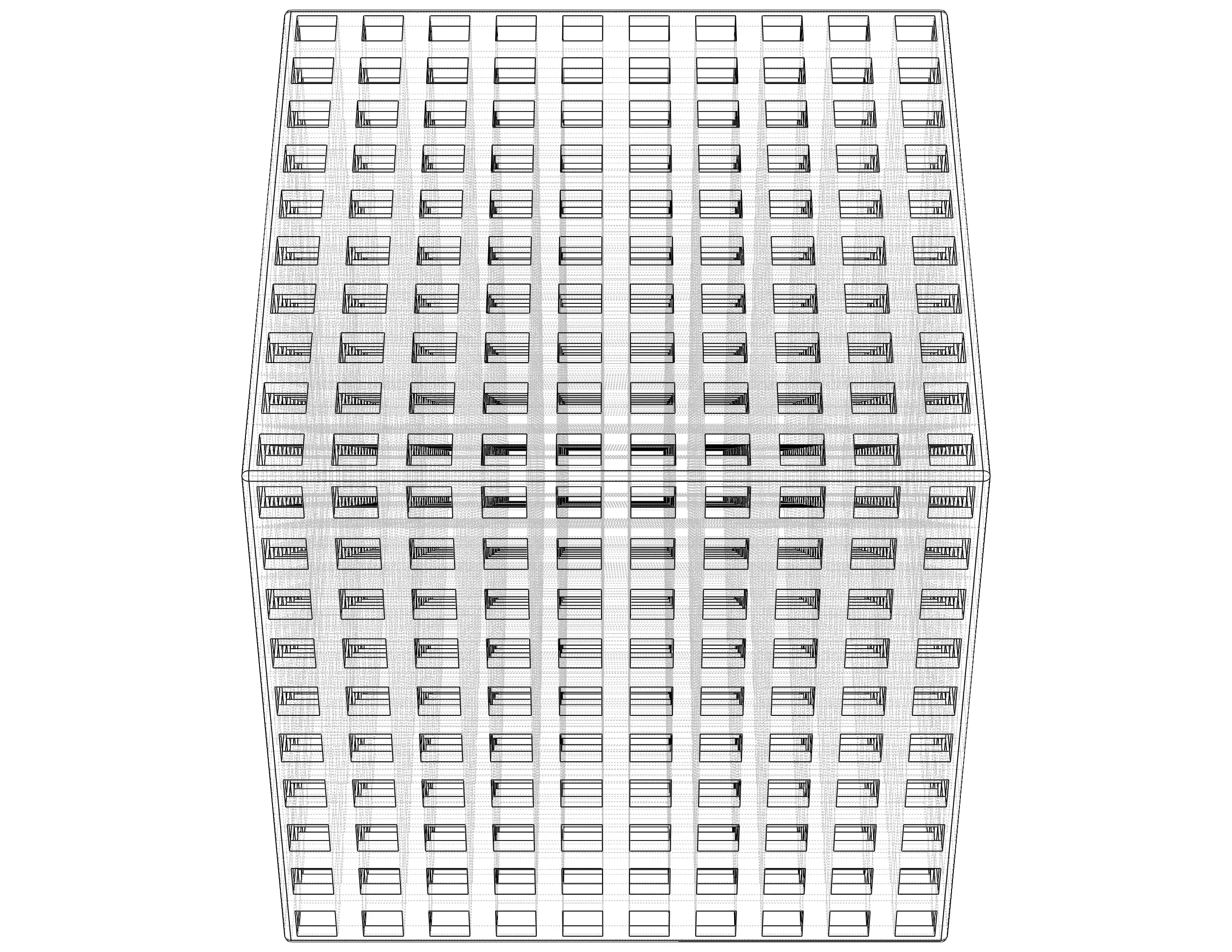 Simple Cubic Lattice Structure