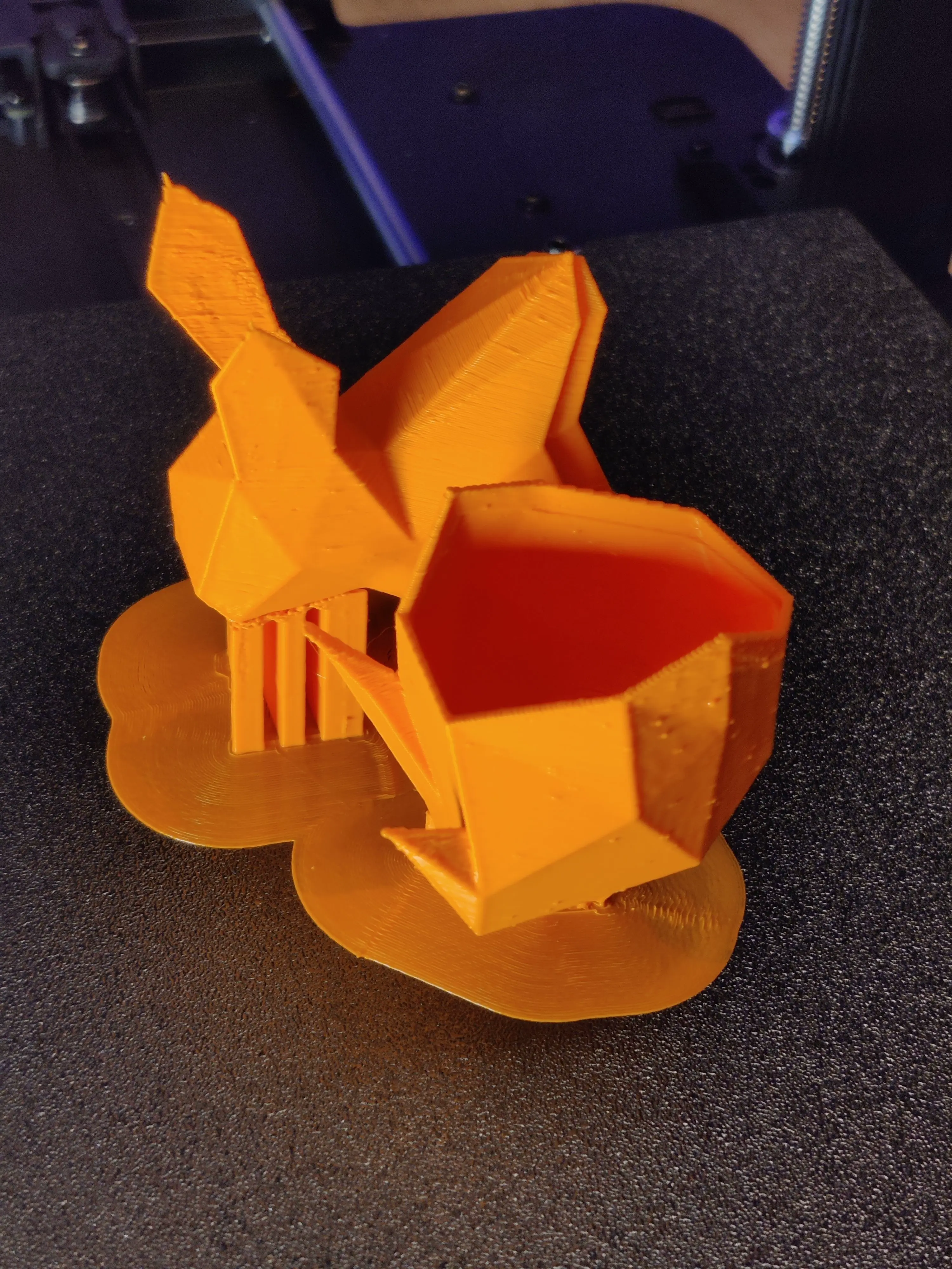 Low poly Easter Bunny