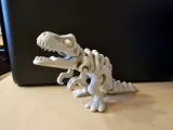 T - Rex Skeleton Miniature-3