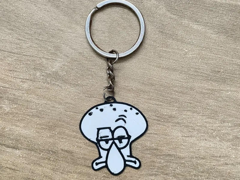 Llavero Calamardo