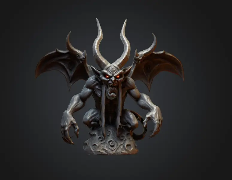 Demon Statue