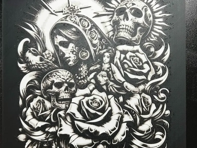 OG Mother Mary Art Hueforge