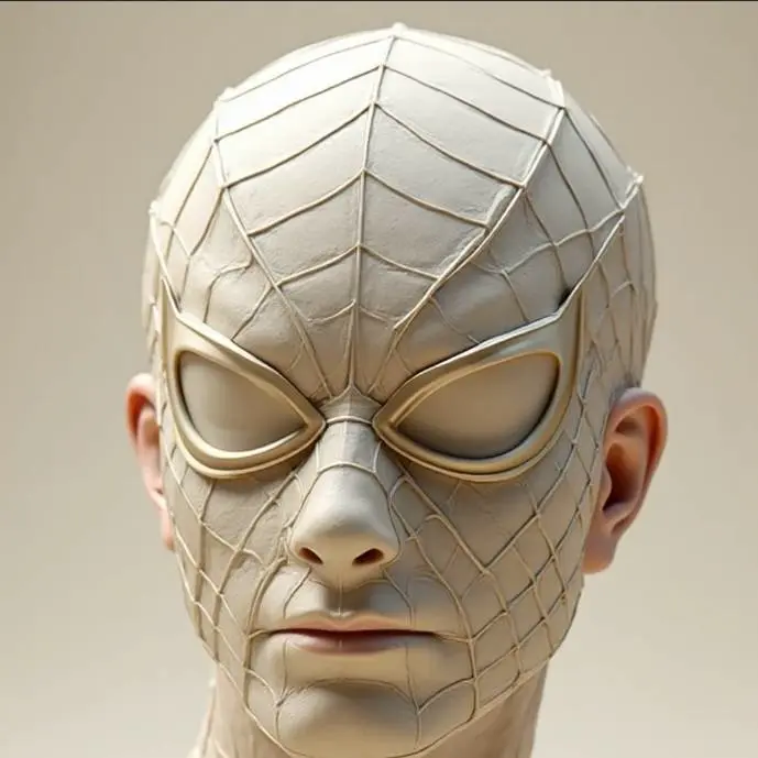 bust spiderman