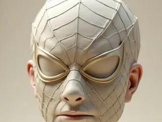 bust spiderman